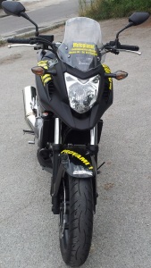 Honda NC700X - fronte