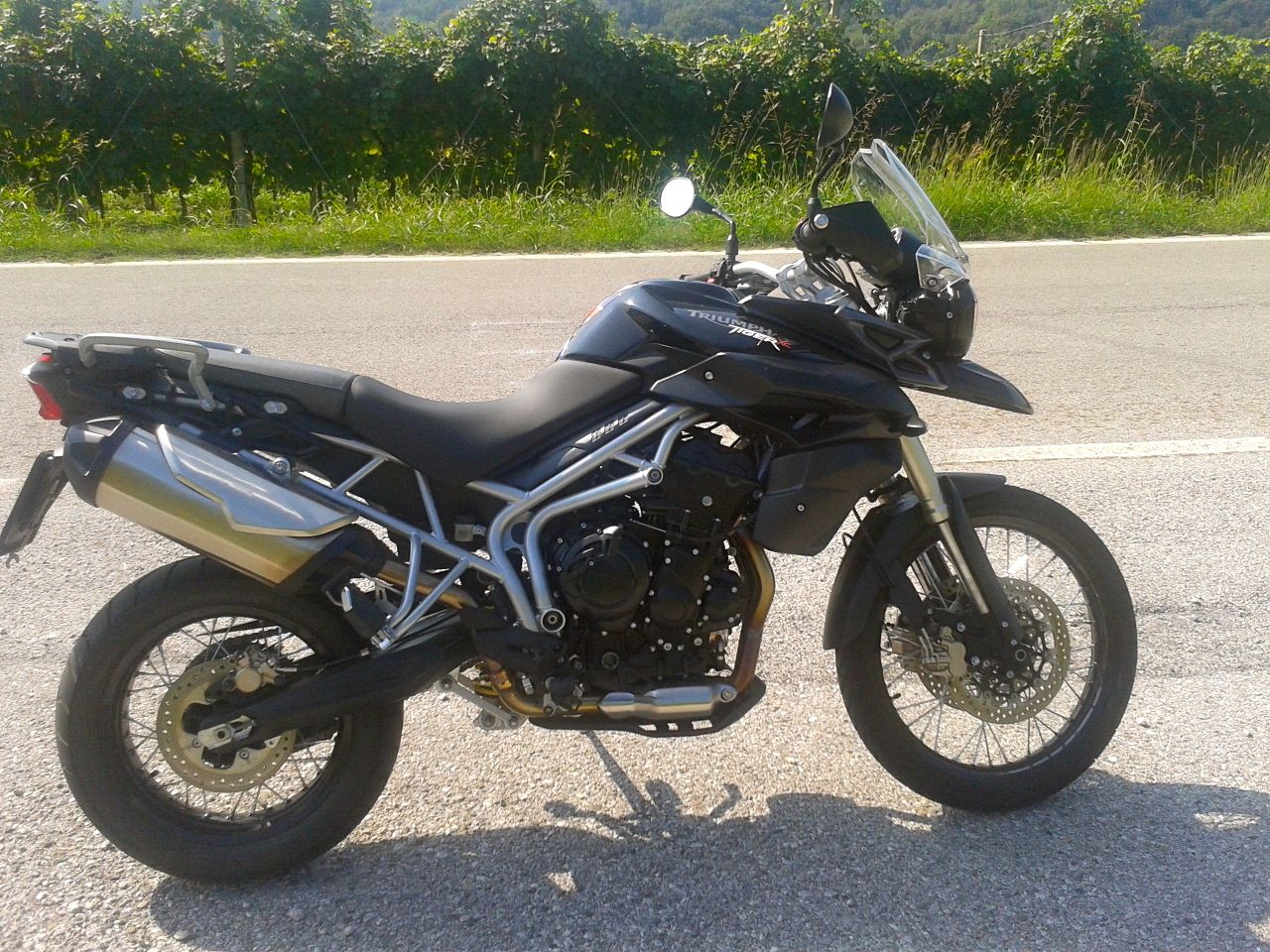Laterale Triumph Tiger 800 XC