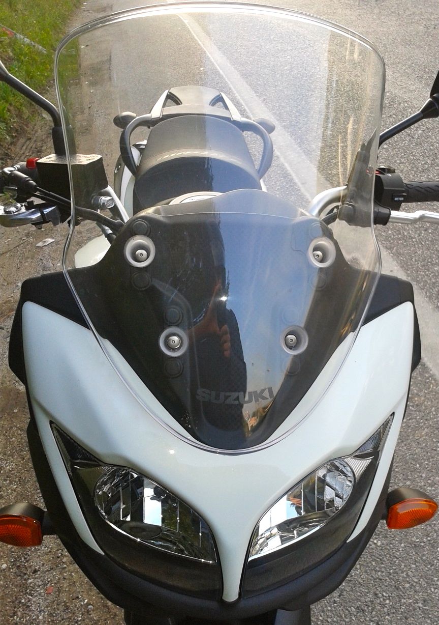 fronte nuova suzuki vstrom 650