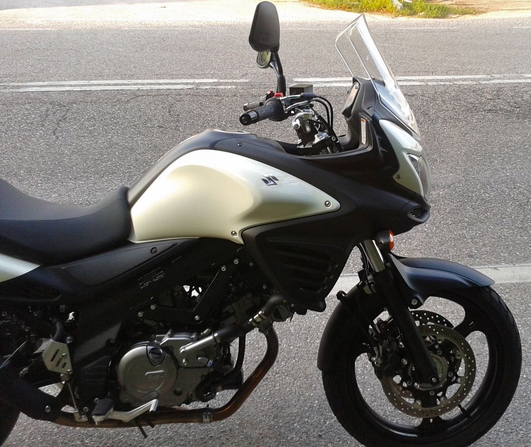 laterale nuova suzuki vstrom 650 