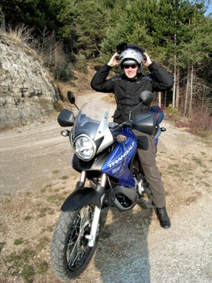 Fuoristrada su Transalp xl 700