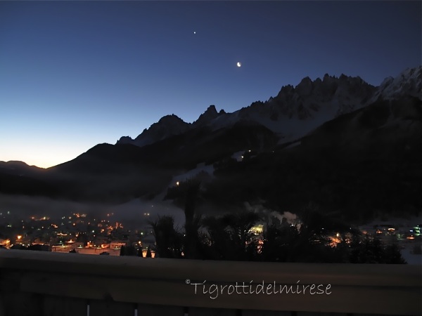 Visione notturna di San Candido