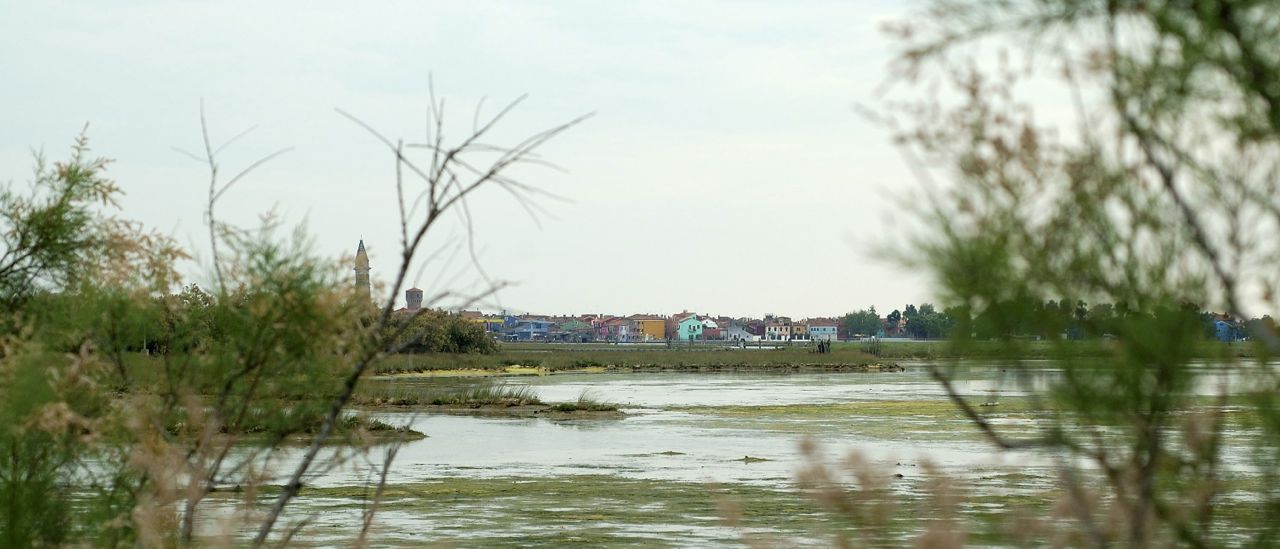 Burano Island the colors of the lagoon